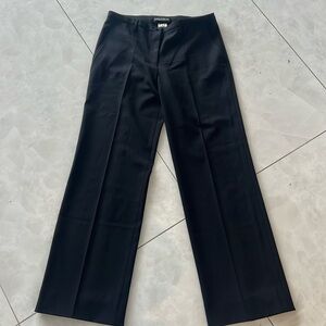 Dolce and gabbana black wool  dress trouser / pant size 42